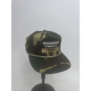 SCHLUMBERGER Rowell Rope Men Camouflage Mesh Hunting Strap Back Cap